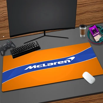 Mousepad Özel Bilgisayar Yeni Masa Paspaslar Ofis Dizüstü Doğal Kauçuk Yumuşak Mouse Pad Supercar McLaren Logo Lüks Moda Tasarımı