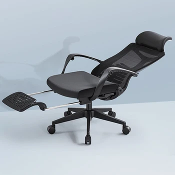 İskandinav Oturma Odası Sandalyeleri Salon Ofis Döner Recliner Modern Kol Sandalye Tasarımcı Bilgisayar Cep Sillon Mobilya GXR34XP