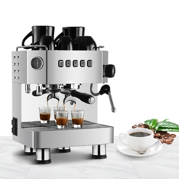 Ticari Kahve Makinesi Cappuccino Kahve Makinesi Bir Grup Kahve Makinesi / Yarı Otomatik Espresso Makineleri
