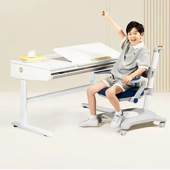 Çekmeceli çalışma masası Çocuk Yaratıcılık Çin Beyaz Masa Ayarlanabilir Minimalist Mesinha Com Cadeira Infantil Çocuk Mobilyaları