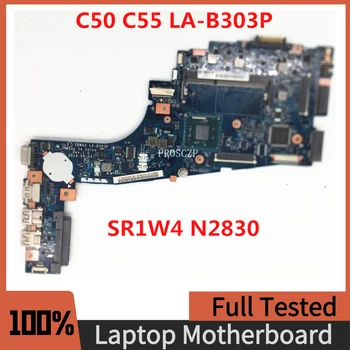 Ücretsiz Kargo Anakart Toshiba Uydu C50 C55-B Laptop Anakart ZBWAA LA-B303P İle SR1W4 N2830 CPU %100 % İyi Çalışıyor
