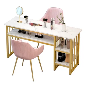 Modern Minimalist Ins ekonomik tırnak salonu mermer ahşap masa sandalye japon ışık lüks tek çift manikür masaları Mesas