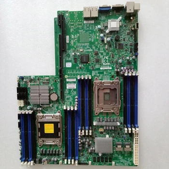 Iki yönlü SuperMicro sunucu ana kartı LGA2011 Desteği E5-2600V2 X9DRW-7F-BO04T