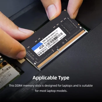 Dizüstü Bellek DDR4 RAM 2400 MHz 2666 MHz 3200 MHz 32 GB 16 GB 8 GB 4 GB RAM Bellek Dizüstü Dizüstü Bilgisayar için