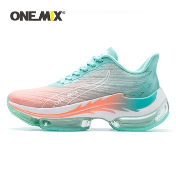 ONEMIX 2023 Açık Koşu Kadın koşu ayakkabıları Süper Hafif Açık Atletik Yükseklik Artış Sneakers Asansör Ayakkabı Kadın