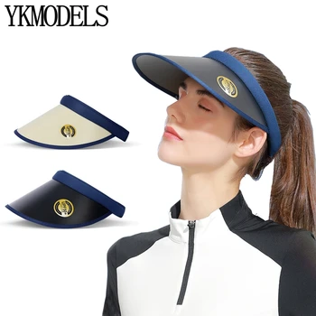 Tenis Boş silindir şapka Kadın Golf Beyzbol Bisiklet Koşu Yaz Spor Güneşlik Kap Nefes Çabuk Kuruyan UV Koruma Şapkaları