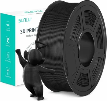 SÜNLÜ 3D Yazıcı Filament PLA Mat Plastik 1 KG 1.75 MM Çap Toleransı + / -0.02 mm Düzgünce Yara 100 % Hiçbir Kabarcık Yüksek Mukavemetli