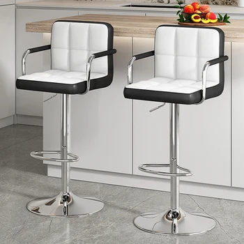 Accent bar sandalyesi s İskandinav Tezgah bar taburesi bar sandalyesi Bar Tabureleri Modern Metal Uzun Taburetes Altos Cocina Kütüphane Mobilyaları YYY40XP