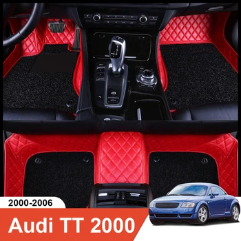 Özel Fit Araba Kat Mat Audi TT 2000 için Aksesuarları İç EKO Kalın Halı Özelleştirmek Sol ve Sağ Sürücü