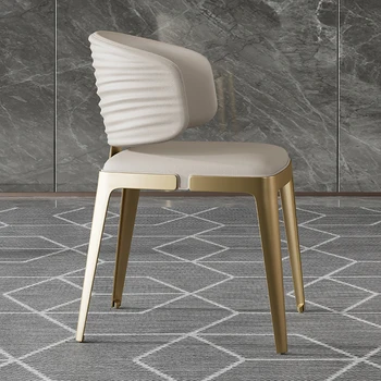 Modern Lüks Sandalye Ergonomik Tasarımcı Minimalist Relax İskandinav Tırnak Makyaj yemek sandalyeleri Balkon Otel Silla mutfak mobilyası