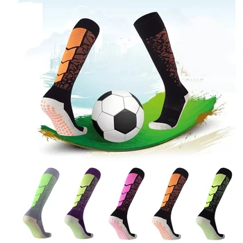 Yetişkin Kadın futbolcu çorapları Havlu Alt Kalınlaşmış Uzun Tüp Diz spor çorapları Spor Socken erkek Dağıtım Kaymaz Çorap