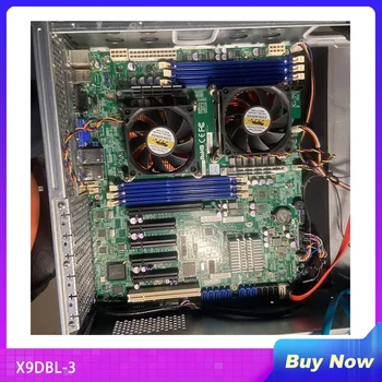 X9DBL-3 İçin Supermicro sunucu ana kartı Xeon İşlemci E5-2400 v2 LGA1356 DDR3 8x SAS / SATA2 Bağlantı Noktaları C606