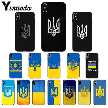 Yinuoda Ukrayna Bayrağı TPU Yumuşak Yüksek Kaliteli telefon kılıfı için Apple iPhone 8 7 6 6S Artı X XS MAX 5 5S SE XR 11 11pro max Kapak
